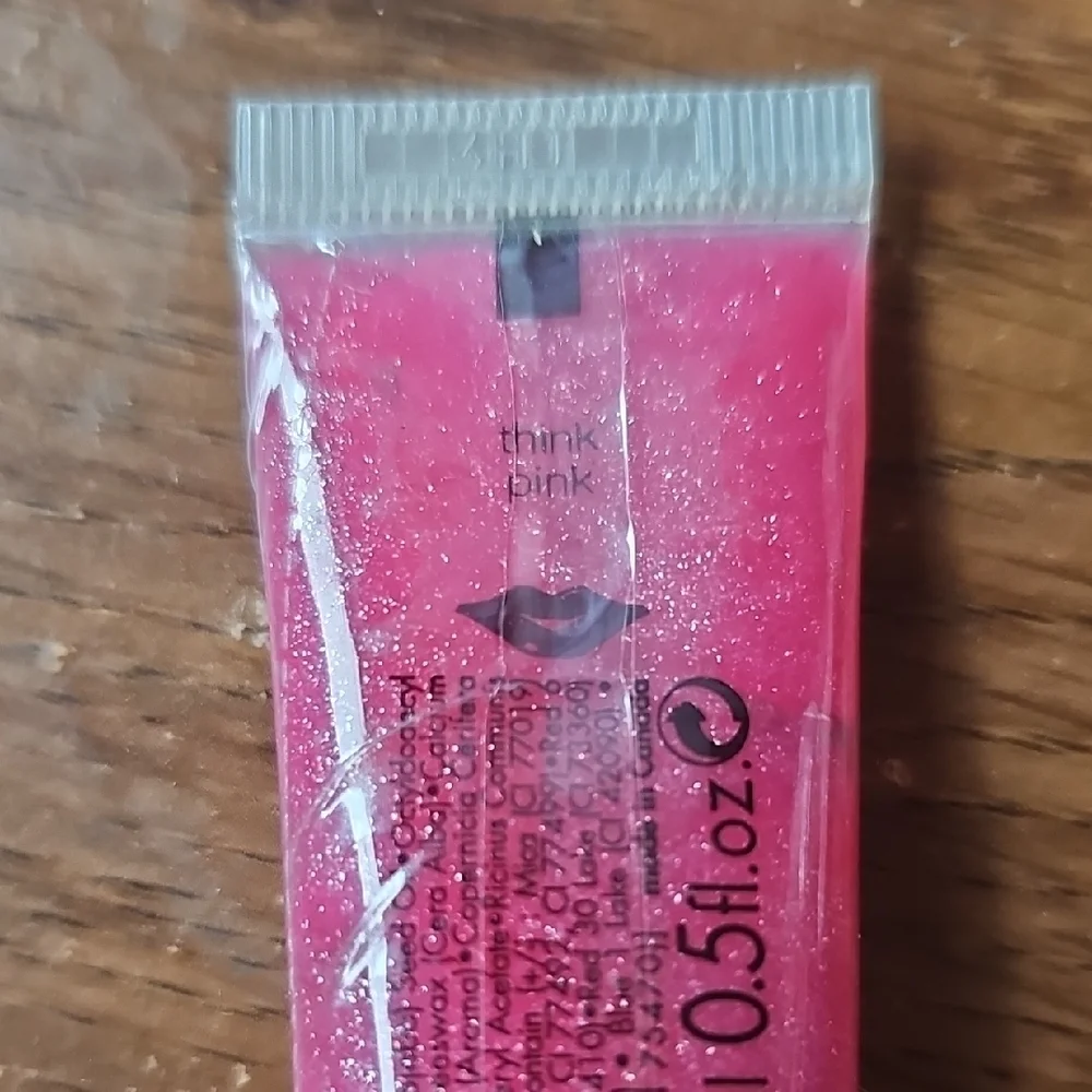 New Vintage Sephora Super Shimmer Lip Gloss - Think Pink Sealed